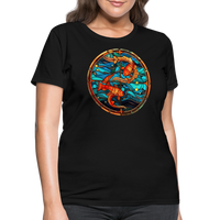 Thumbnail for Women's Mosaic Pisces T-Shirt - black