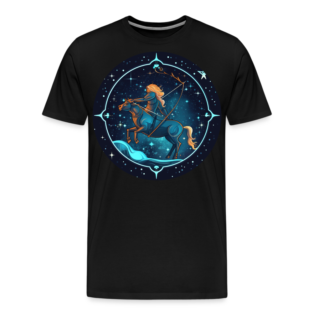 Men's Magic Sagittarius Premium T-Shirt - black