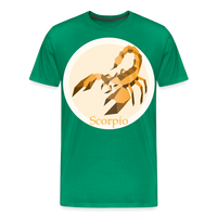 Thumbnail for Men's Mosaic Scorpio Premium T-Shirt - kelly green