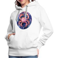 Thumbnail for Women’s Mythical Cancer Premium Hoodie - white