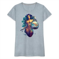 Thumbnail for Women’s Mythical Aquarius Premium T-Shirt - heather ice blue