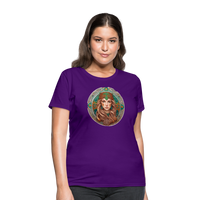 Thumbnail for Women's Mythical Virgo T-Shirt - purple