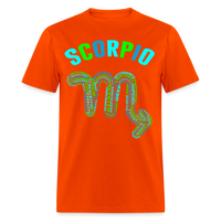 Thumbnail for Men's Power Words Scorpio Classic T-Shirt - orange