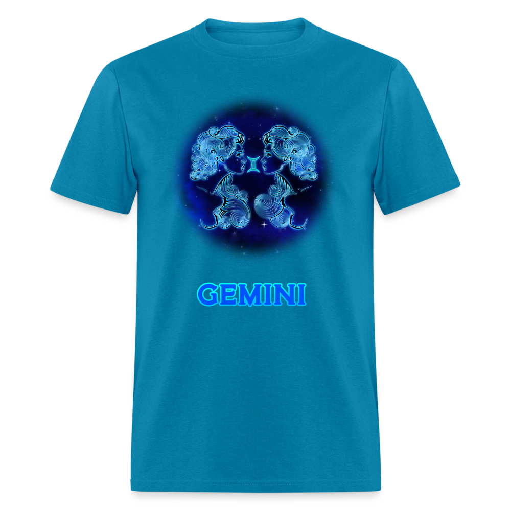 Men's Stellar Gemini Classic T-Shirt - turquoise