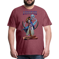 Thumbnail for Men's Astral Aquarius Premium T-Shirt - heather burgundy