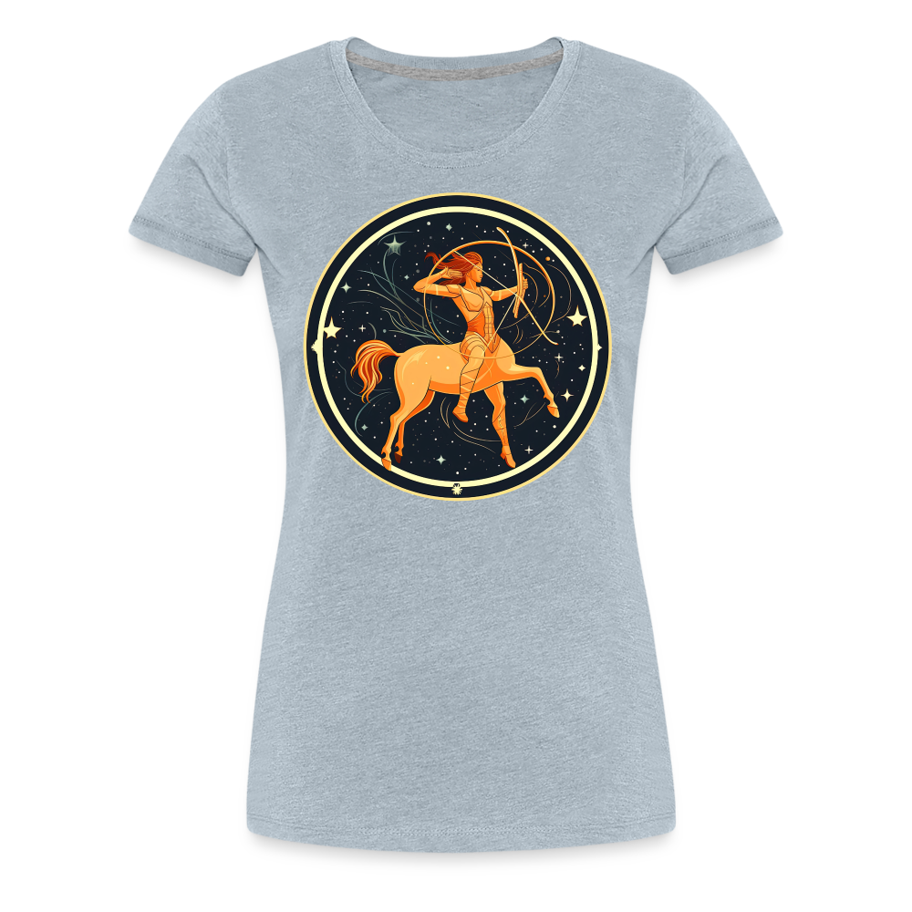 Women’s Mystic Sagittarius Premium T-Shirt - heather ice blue