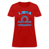 Thumbnail for Women's Power Words Libra T-Shirt - red