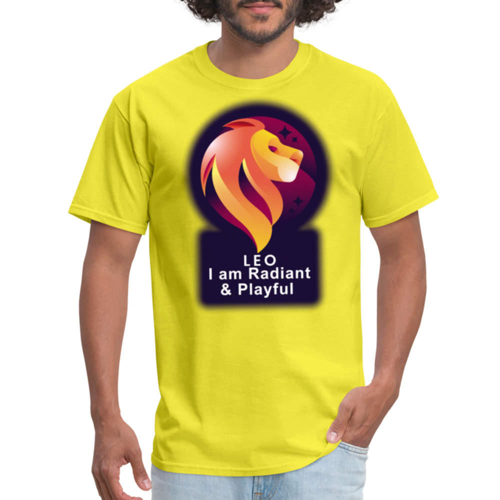 Men's Glow Leo Classic T-Shirt - yellow