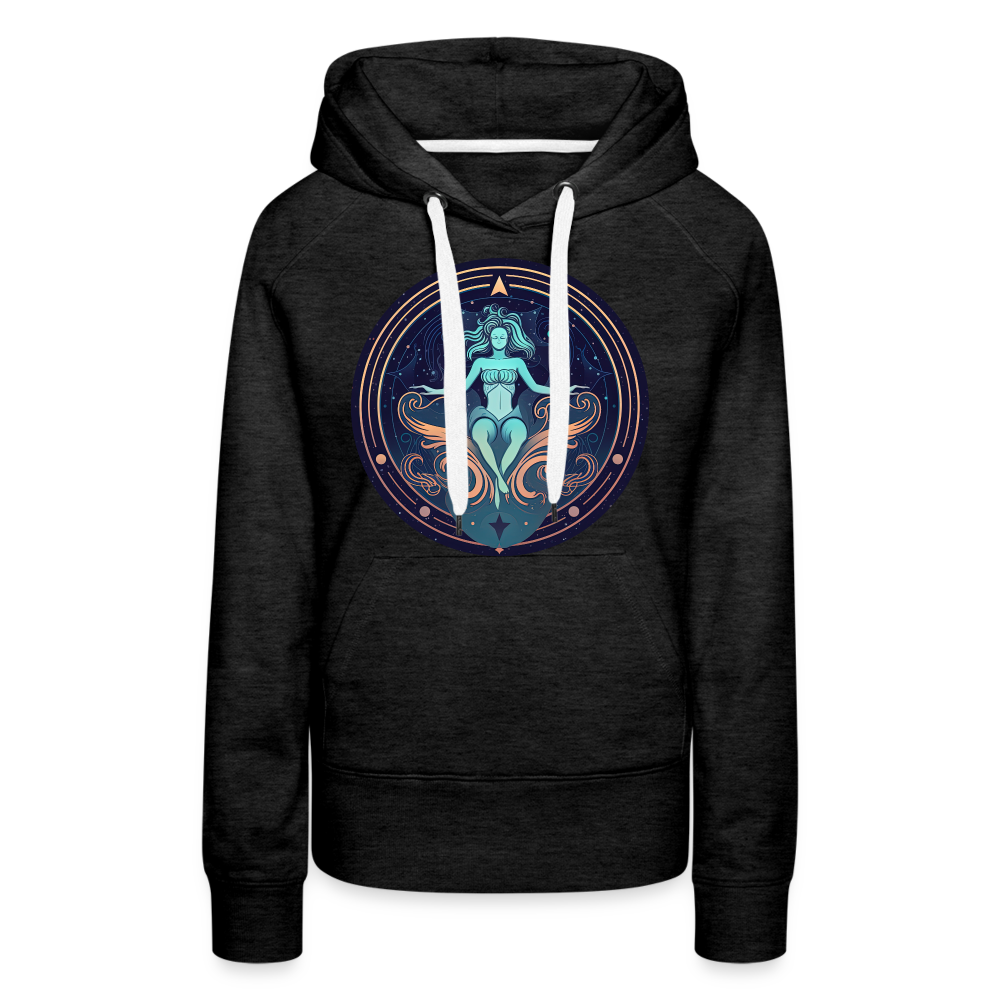 Women’s Mystic Aquarius Premium Hoodie - charcoal grey