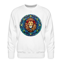 Thumbnail for Men’s Mosaic Leo Premium Sweatshirt - white