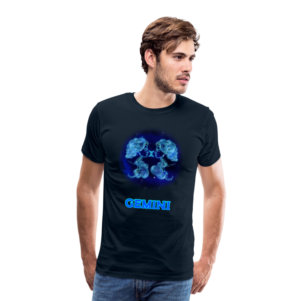 Men's Gemini Premium T-Shirt - deep navy