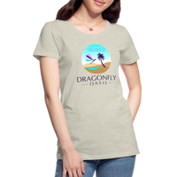 Thumbnail for Women's Dragonfly Oasis V.1 Premium T-Shirt - heather oatmeal