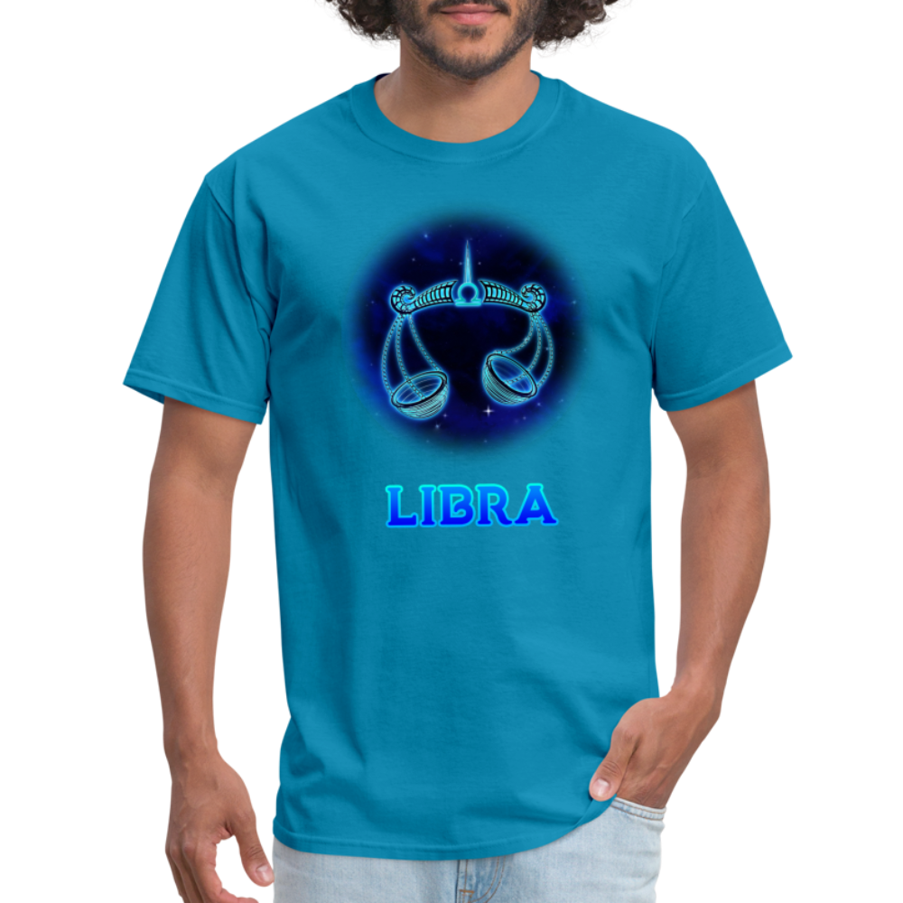 Men's Stellar Libra Classic T-Shirt - turquoise