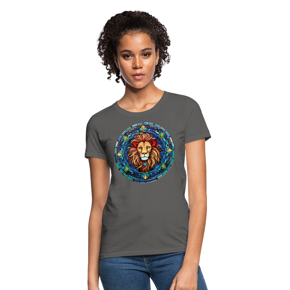 Women's Mosaic Leo T-Shirt - charcoal