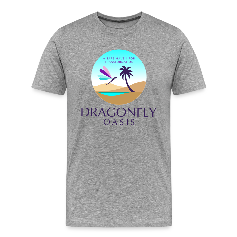 Men's Dragonfly Oasis V.1 Premium T-Shirt - heather gray