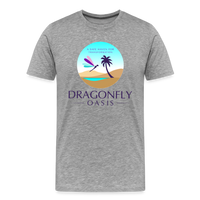 Thumbnail for Men's Dragonfly Oasis V.1 Premium T-Shirt - heather gray