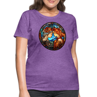 Thumbnail for Women's Mosaic Gemini T-Shirt - purple heather