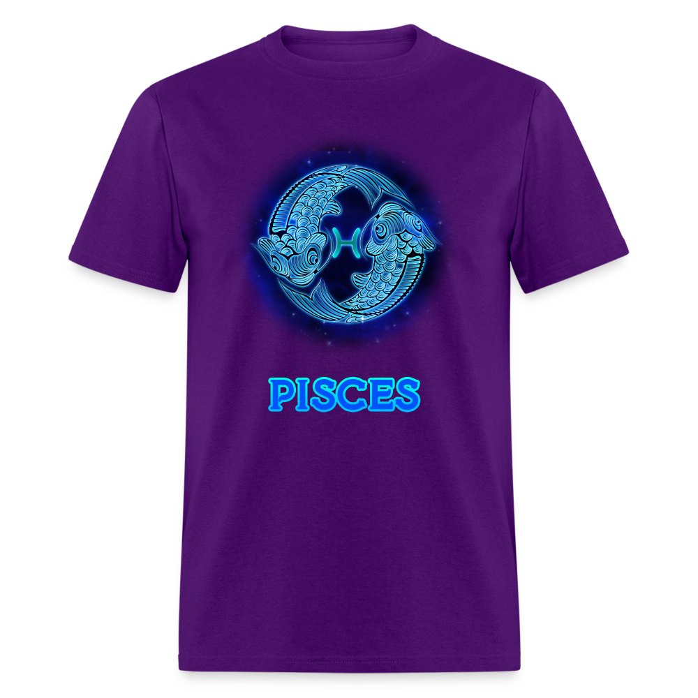 Men's Stellar Pisces Classic T-Shirt - purple