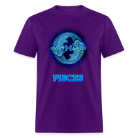 Thumbnail for Men's Stellar Pisces Classic T-Shirt - purple