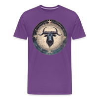 Thumbnail for Men's Mythical Taurus Premium T-Shirt - purple