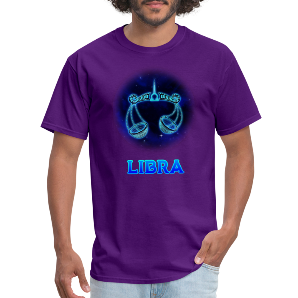 Men's Stellar Libra Classic T-Shirt - purple