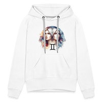 Thumbnail for Women’s Mythical Gemini Premium Hoodie - white