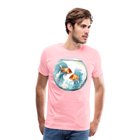 Thumbnail for Men's Mythical Pisces Premium T-Shirt - pink