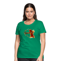 Thumbnail for Women’s Mythical Sagittarius Premium T-Shirt - kelly green