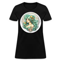 Thumbnail for Women's Symbol Virgo T-Shirt - black