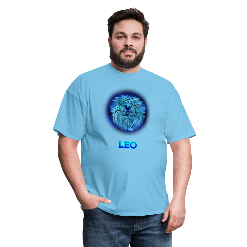 Men's Stellar Leo Classic T-Shirt - aquatic blue