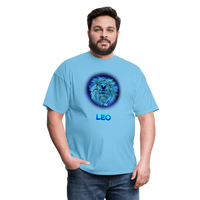 Thumbnail for Men's Stellar Leo Classic T-Shirt - aquatic blue