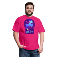 Thumbnail for Men's Neon Aries Classic T-Shirt - fuchsia