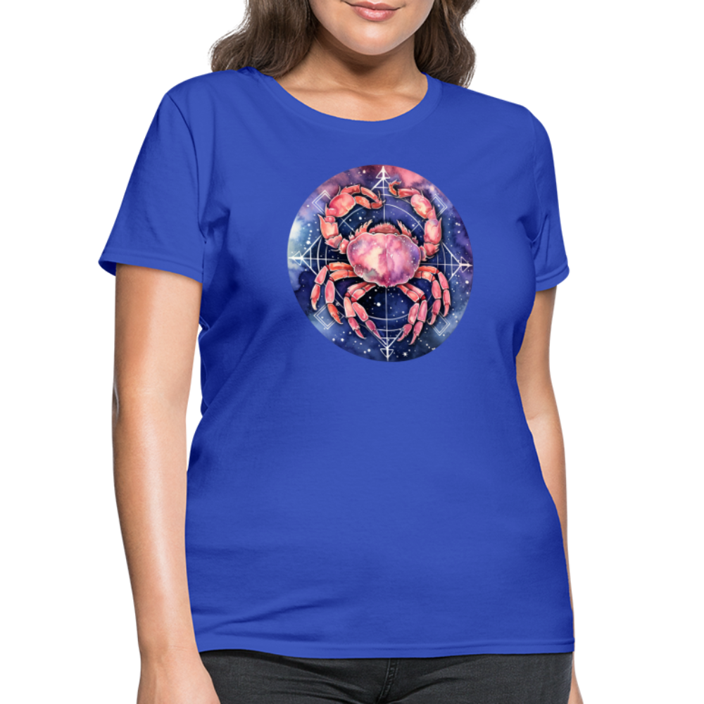 Women's Mythical Cancer T-Shirt - royal blue