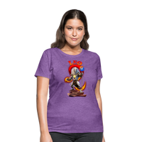 Thumbnail for Astral Leo Women's T-Shirt - purple heather