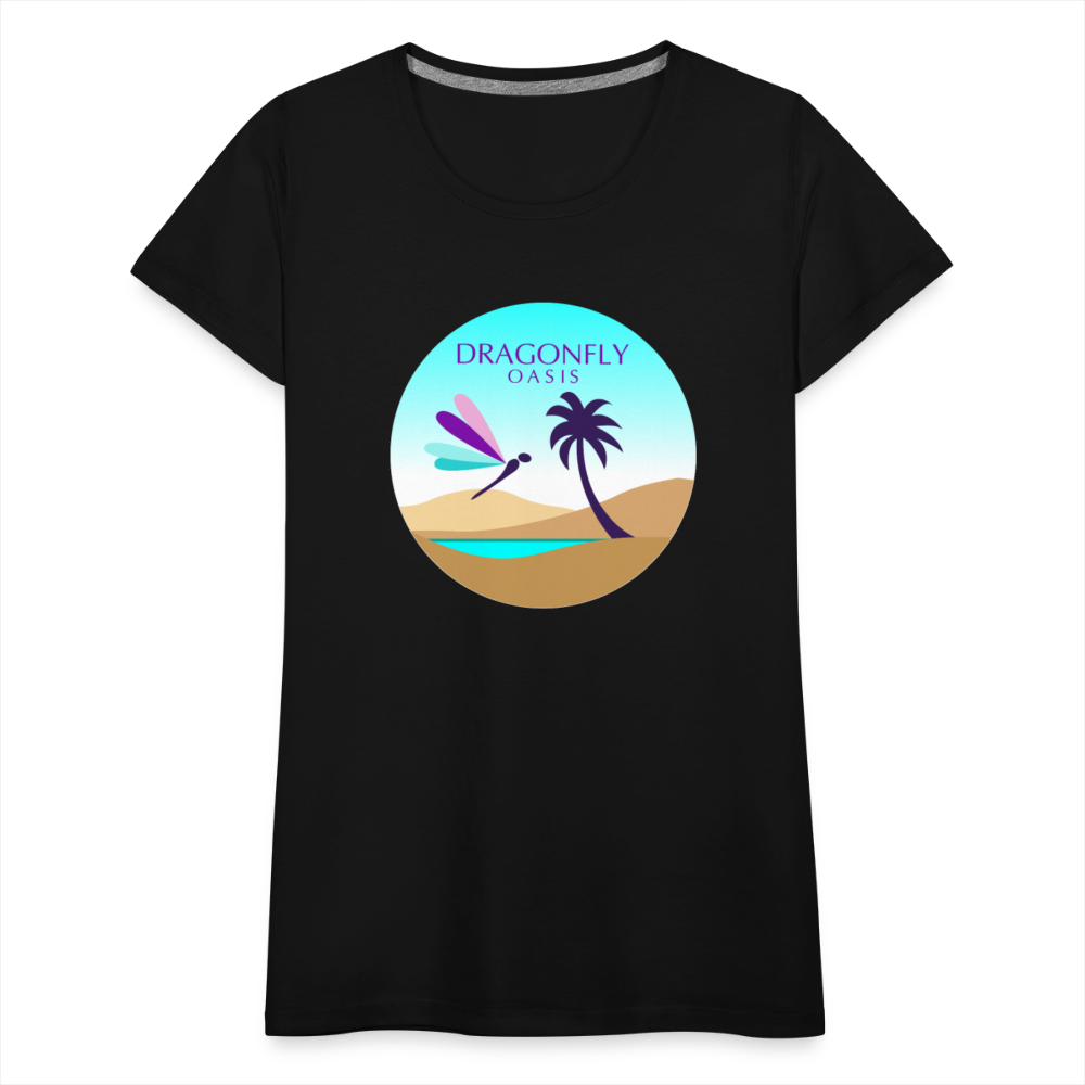 Women's Dragonfly Oasis V.2 Premium T-Shirt - black