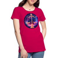 Thumbnail for Women’s Magic Libra Premium T-Shirt - dark pink