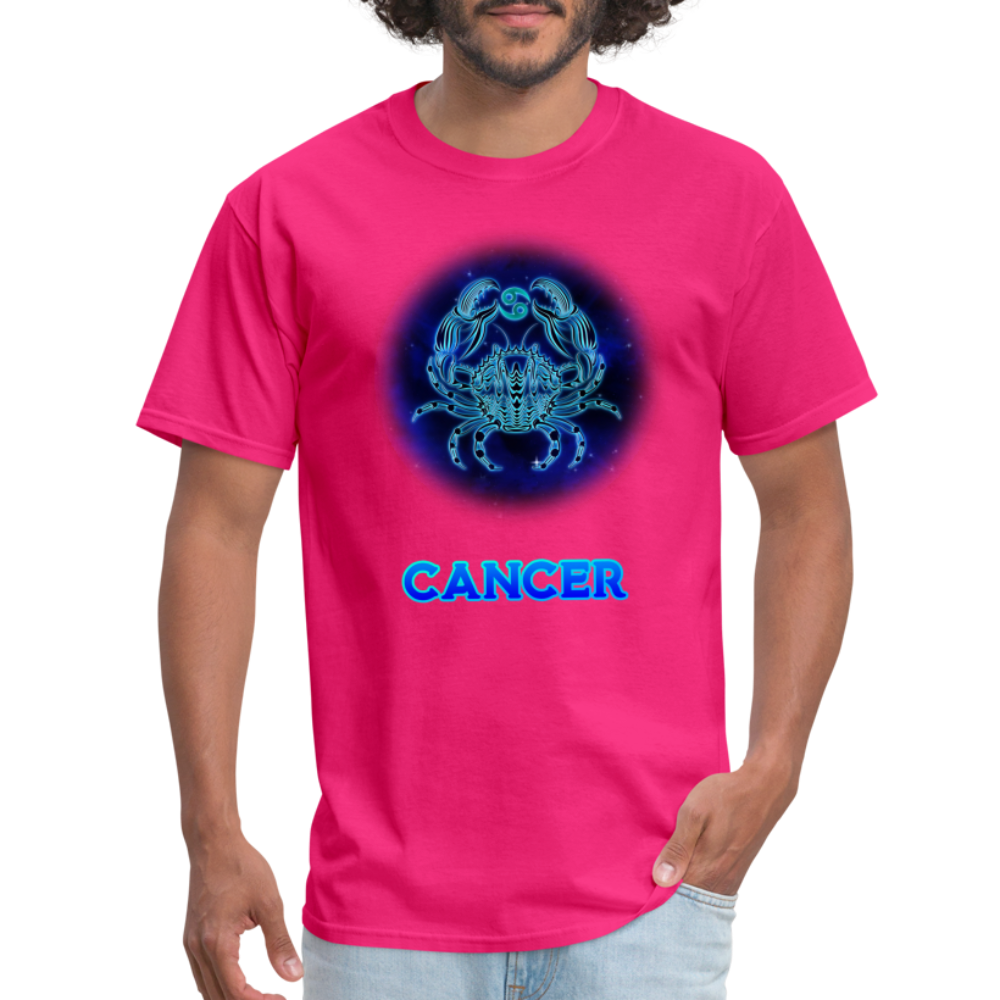 Men's Stellar Cancer Classic T-Shirt - fuchsia