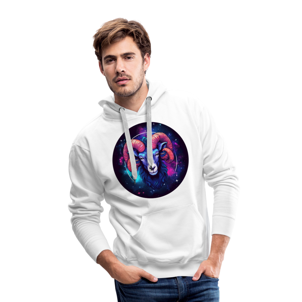 Men’s Magic Aries Premium Hoodie - white