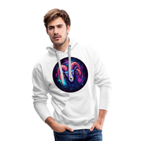 Thumbnail for Men’s Magic Aries Premium Hoodie - white