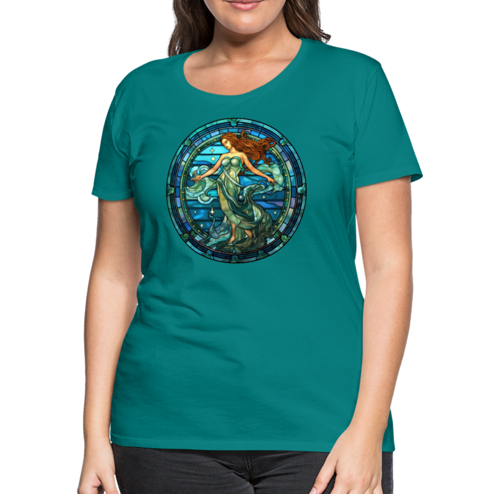 Women’s Mosaic Aquarius Premium T-Shirt - teal