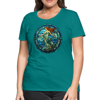 Thumbnail for Women’s Mosaic Aquarius Premium T-Shirt - teal