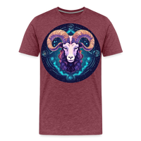 Thumbnail for Men's Magic Capricorn Premium T-Shirt - heather burgundy