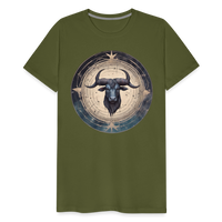 Thumbnail for Men's Mythical Taurus Premium T-Shirt - olive green