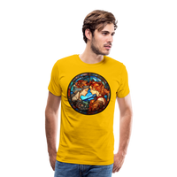 Thumbnail for Men's Mosaic Gemini Premium T-Shirt - sun yellow