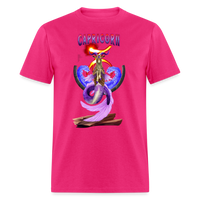 Thumbnail for Men's Astral Capricorn Classic T-Shirt - fuchsia