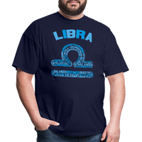 Thumbnail for Men's Power Words Libra Classic T-Shirt - navy