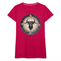 Thumbnail for Women’s Mythical Taurus Premium T-Shirt - dark pink