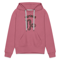 Thumbnail for Women's Power Words Capricorn Premium Hoodie - mauve