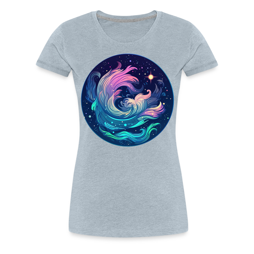 Women’s Magic Aquarius Premium T-Shirt - heather ice blue