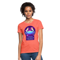 Thumbnail for Women's Neon Cancer T-Shirt - heather coral